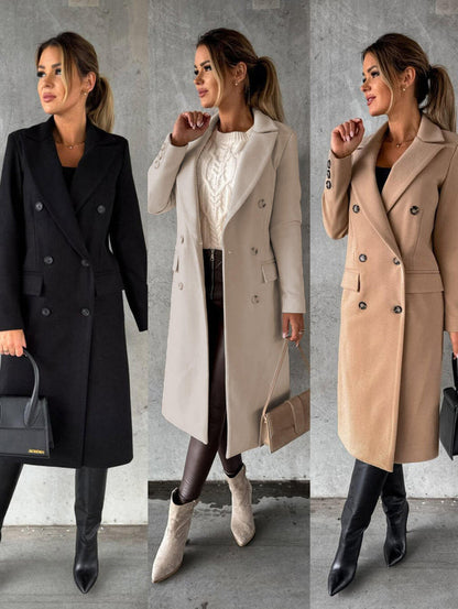BRAVA- Abrigo reversible elegante para invierno