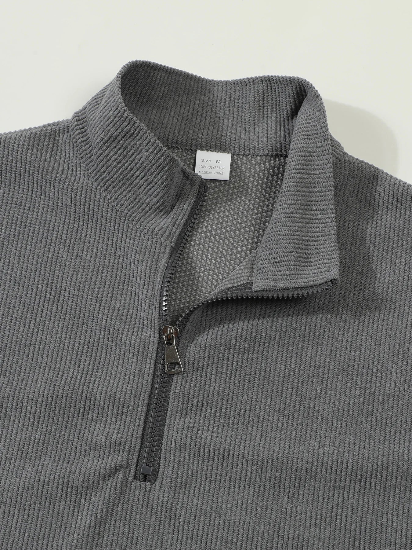 ERIC- Jersey elegante con ZIP