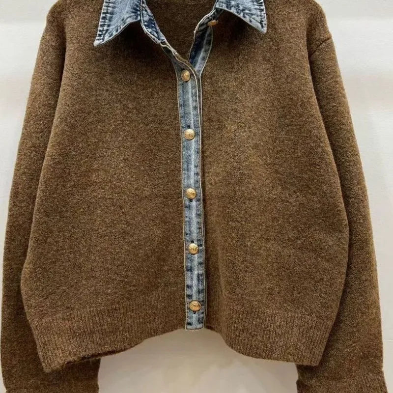 CARLOTA- Chaqueta moderna con botones