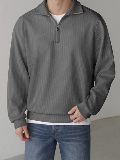 ERIC- Jersey elegante con ZIP