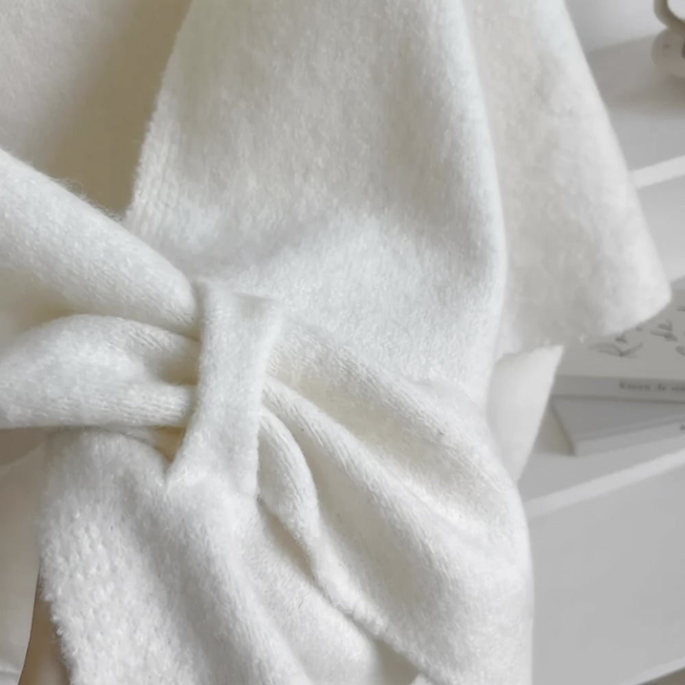 NOELIA- Bufanda anudada