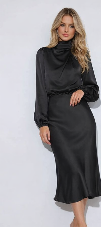 HELENA- Vestido lujoso fino